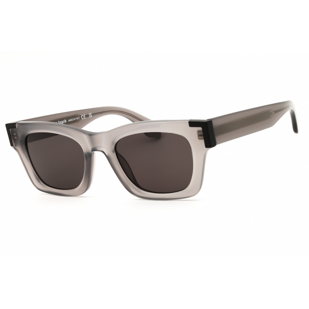 Palm Angels WESTPORT Sunglasses 907 Light Grey acetate Rectangular